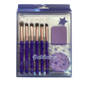 Set de 6 brochas y 2 esponjas - Palibrow
