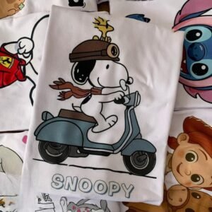 Tshirt - Snoopy Scooter