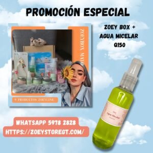 Zoey Box Marzo + Agua Micelar + Envio Gratis