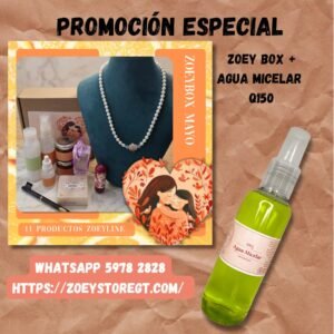 Zoey Box Mayo + Agua Micelar + Envio Gratis