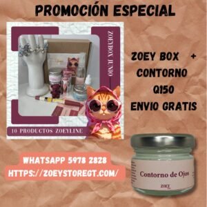 Zoey Box Junio+ Contorno de Ojos + Envió Gratis