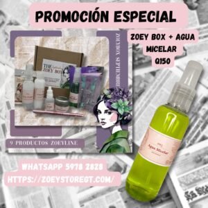 Zoey Box Septiembre+ Agua Micelar + Envió Gratis