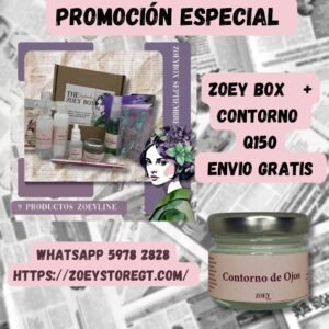 Zoey Box Septiembre + Contorno de ojos + Envió Gratis