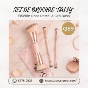 Brochas Dobles Rosa
